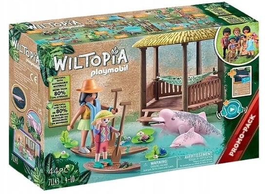 PLAYMOBIL, Wiltopia - Wyprawa z delfinami rzecznymi, 71143 Playmobil