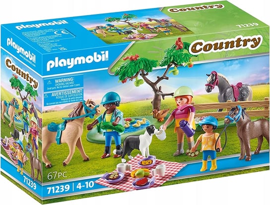 PLAYMOBIL, Wycieczka konna na piknik, 71239 Playmobil