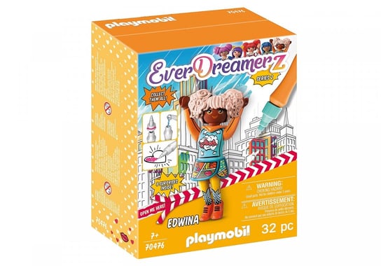 Playmobil, zestaw figurek Edwina Comic World EverDreamerz, 70476 Playmobil