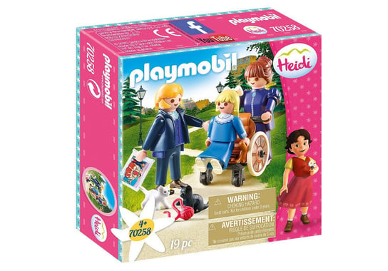 Playmobil, zestaw figurek Heidi Klara z tata i panna Rottenmeier Playmobil