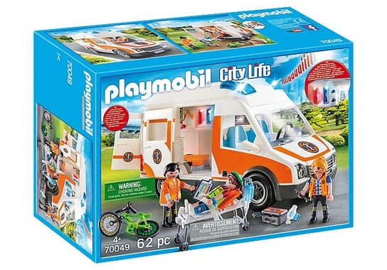 Playmobil, zestaw figurek Karetka interaktywna Playmobil