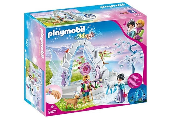 Playmobil, zestaw figurek Kryształowa brama do Zimowej Krainy Playmobil