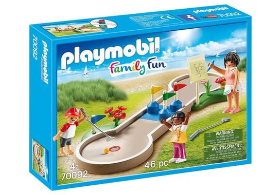 Playmobil, zestaw figurek Minigolf 70092 Playmobil