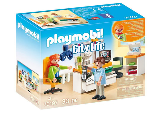 Playmobil, zestaw figurek Okulista, 70197 Playmobil