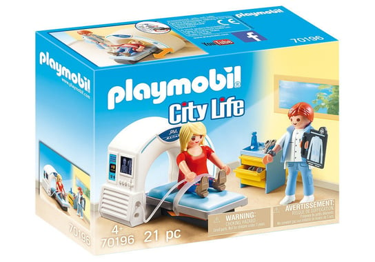 Playmobil, zestaw figurek Radiolog, 70196 Playmobil