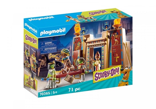 Playmobil, zestaw figurek Scooby-Doo Przygoda w Egipcie 70365 Playmobil