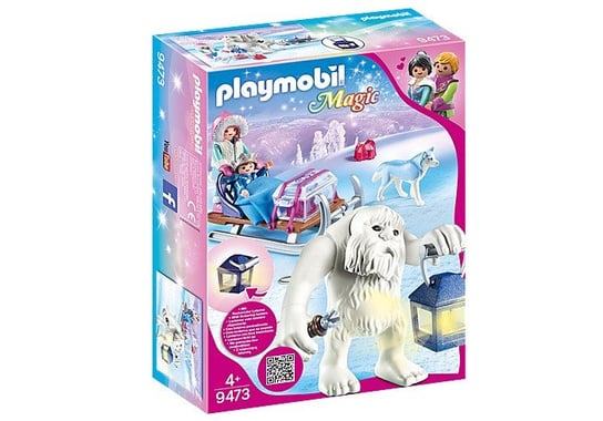 Playmobil, zestaw figurek Zimowy troll z sankami Playmobil