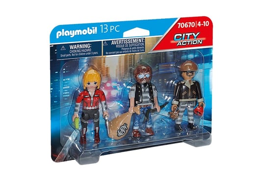 Playmobil, Zestaw Figurek Złodzieje 70670 4+ Playmobil Playmobil