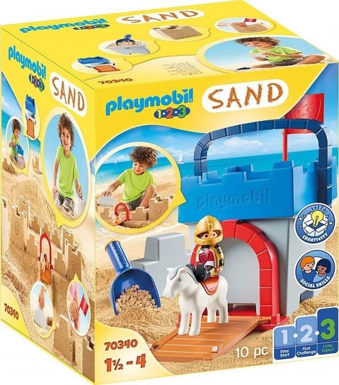 Playmobil Zestaw kreatywny Sandburg (70340) Playmobil