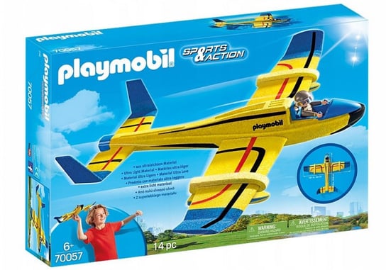 Playmobil, zestaw Szybowiec - samolot wodny Playmobil