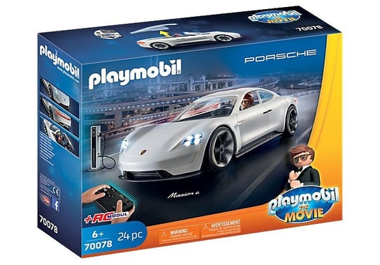 Playmobil, zestaw The Movie Porsche Mission E Rexa Daschera Playmobil