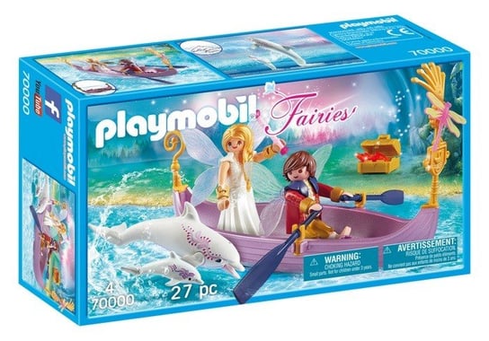 Playmobile, klocki Romantyczna łódka wróżek, 70000 Playmobil