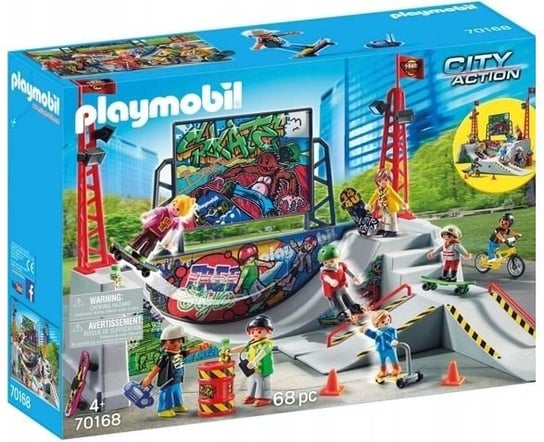 Playmobile, klocki Skatepark z rampą Playmobil