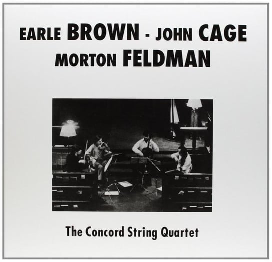 Plays Brown Cage Feldman (Limited Edition) Concord String Quartet