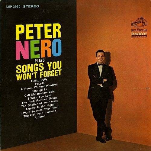 Plays Songs You Won't Forget Peter Nero