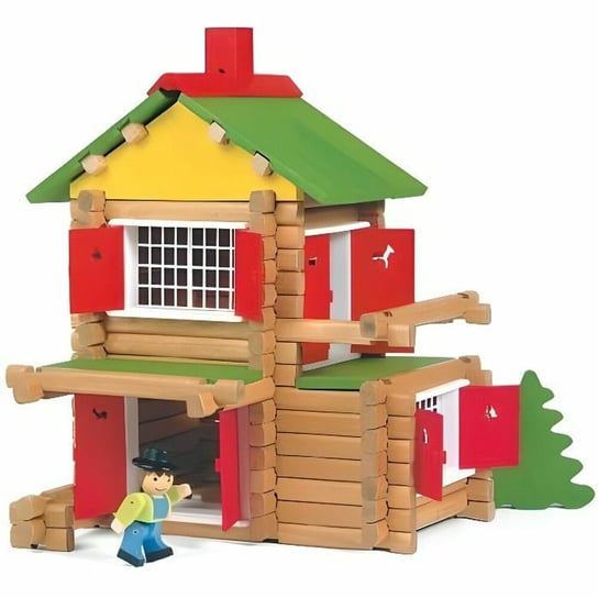 Playset Jeujura My Wooden Chalet (135 Pieces) (S7163278) Inna marka