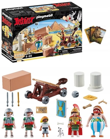 Playset Playmobil Astérix: Numerobis and the Battle of the Palace 71268 56 Pieces (S7190884) Playmobil