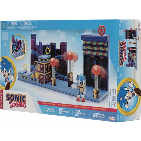 Playset Studiopolis Zone Sonic The Hedgehog 6Cm Inna marka