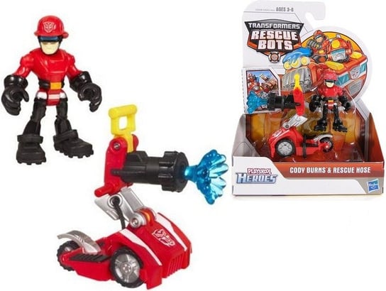 Playskool Heroes, Figurka kolekcjonerska, Transformers Rescue Bots Cody Straż Pożarna Hasbro