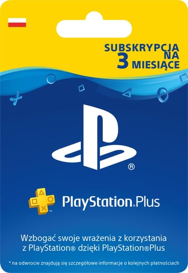 PlayStation Plus - 3 miesiące Sony Interactive Entertainment