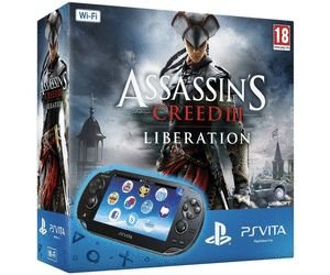 PlayStation Vita WiFi + Assasin's Creed 3: Liberation (Voucher) + karta 4GB SCEE