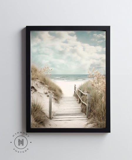 Plaża - 30x40 cm - Bez ramy Harmony Posters