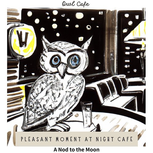 Pleasant Moment at Night Cafe - a Nod to the Moon Owl Cafe