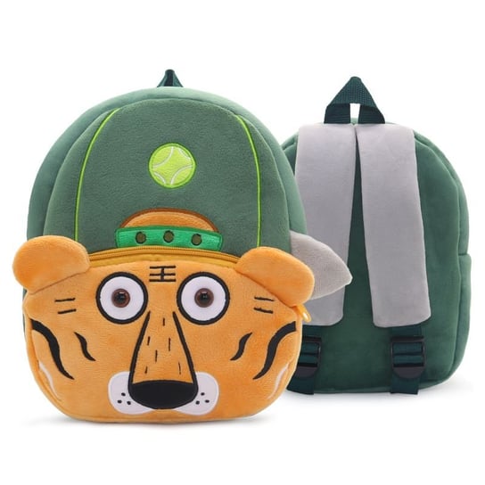 Plecaczek Do Przedszkola Przedszkolny Tygrys Dla Przedszkolaka Pluszowy No Brand