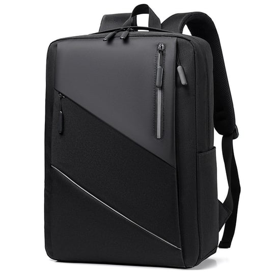Plecak Biznesowy Zipper Czarny Na Laptop Tablet One Size Inna marka