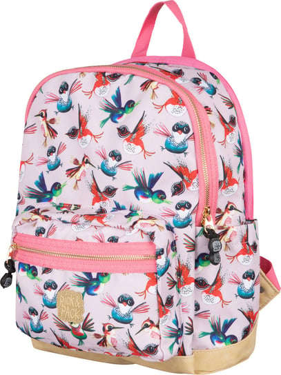 Plecak Dla Dzieci Pick & Pack Birds M - Soft Pink Pick & Pack