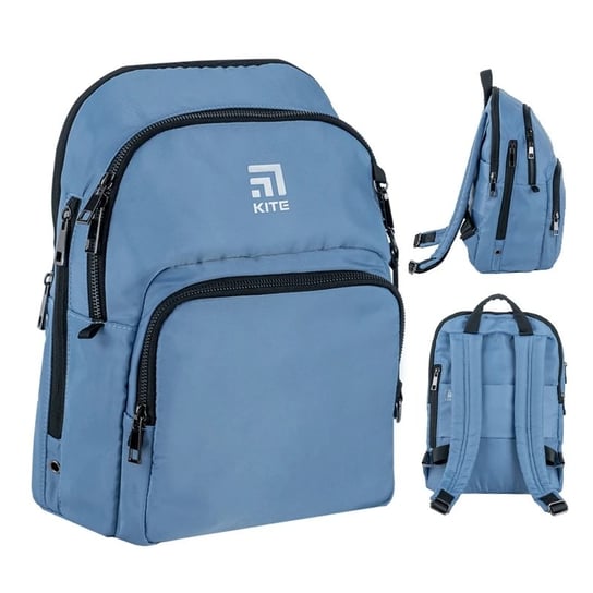 Plecak dla dziewczyn do szkoły młodzieżowy niebieski Kite KITE