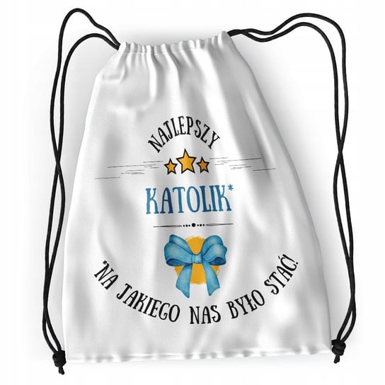 Plecak Dla Katolika Sportowy Szkolny Worek z Nadrukiem ze Zdjęciem Inna marka