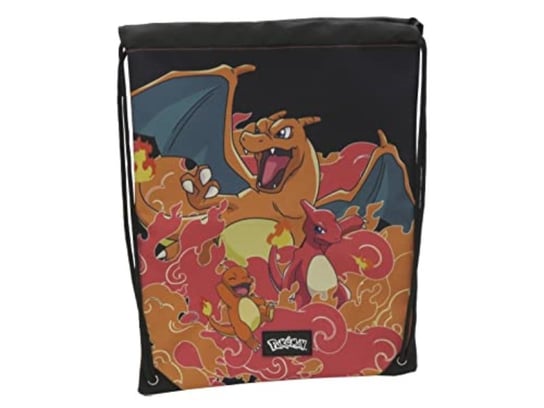 Plecak dla młodzieży Pokémon Projekt Charmander z regulowanymi uchwytami, pomarańczowy (marki CyP), pomarańczowy, único, plecak Saco 34x44 Pokémon - Charmander Inna marka