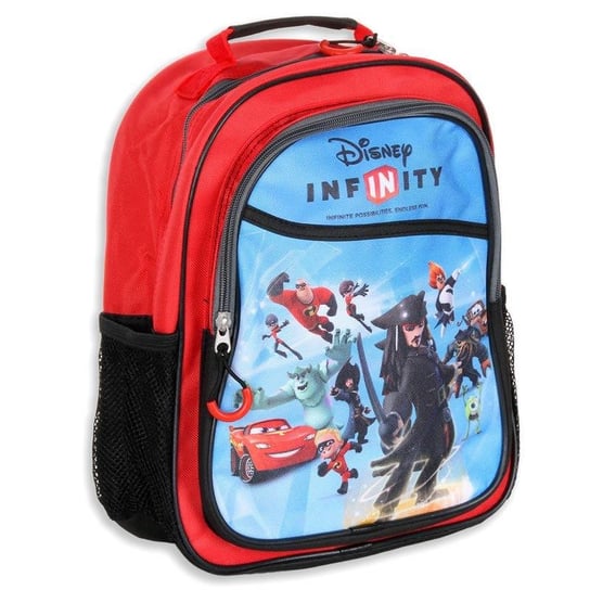 Plecak dla przedszkolaka chłopca czerwony Disney Infinity Disney