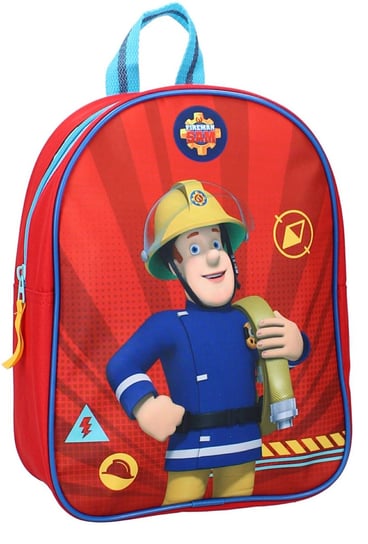 Plecak dla przedszkolaka chłopca czerwony Vadobag Strażak Sam Vadobag