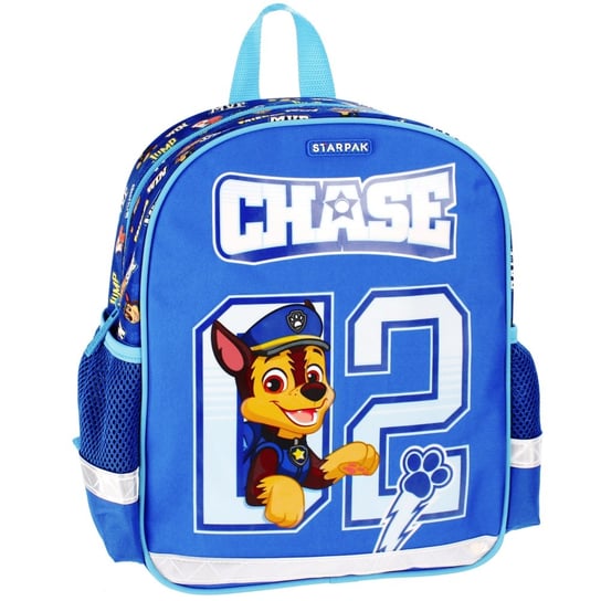 Plecak dla przedszkolaka chłopca niebieski Pościel Szpulka Pościel Szpulka