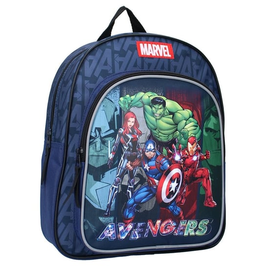 Plecak dla przedszkolaka chłopca niebieski Vadobag Avengers Vadobag