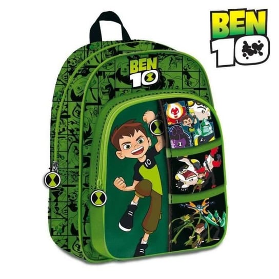 Plecak dla przedszkolaka chłopca zielony Copywrite Ben 10 Copywrite