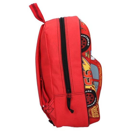 Plecak dla przedszkolaka dla chłopca czerwony Vadobag Auta jednokomorowy Vadobag