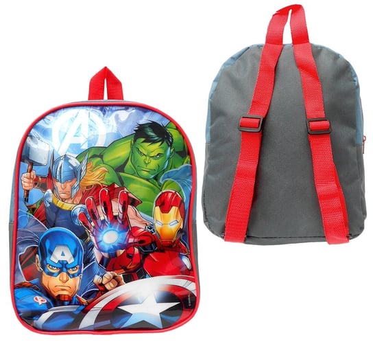 Plecak dla przedszkolaka dla chłopca Euroswan Avengers jednokomorowy Euroswan