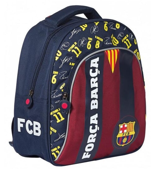 Plecak dla przedszkolaka dla chłopca i dziewczynki Astra FC Barcelona jednokomorowy Astra