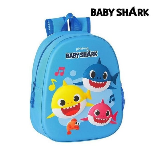 Plecak dla przedszkolaka dla chłopca i dziewczynki Baby Shark Baby Shark bajkowy Baby Shark
