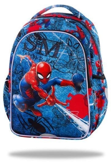 Plecak dla przedszkolaka dla chłopca i dziewczynki CoolPack Spider-Man bajkowy dwukomorowy CoolPack