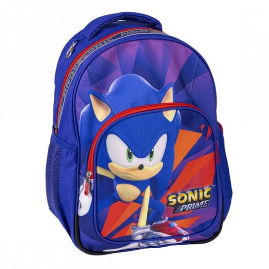 Plecak dla przedszkolaka dla chłopca i dziewczynki niebieski Cerda Sonic jednokomorowy Inna marka