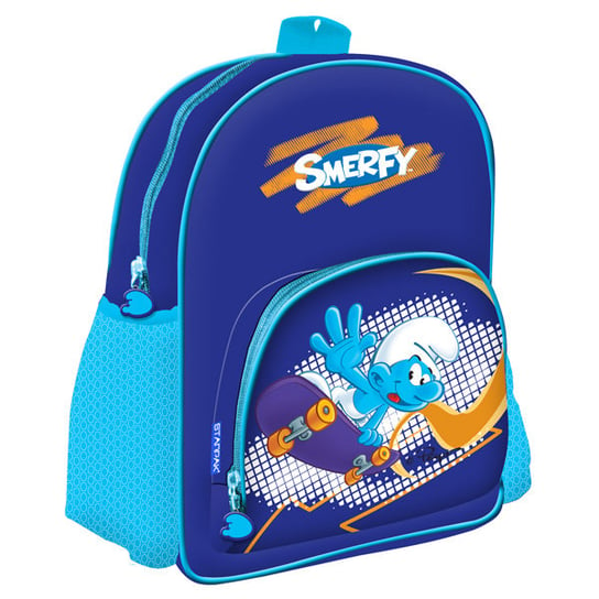 Plecak dla przedszkolaka dla chłopca i dziewczynki Starpak Smerfy jednokomorowy Starpak