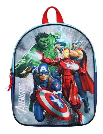 Plecak dla przedszkolaka dla chłopca i dziewczynki Vadobag Avengers bajkowy jednokomorowy Vadobag