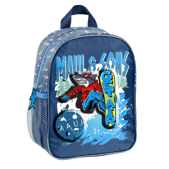 Plecak dla przedszkolaka dla chłopca niebieski Paso Maui jednokomorowy Paso