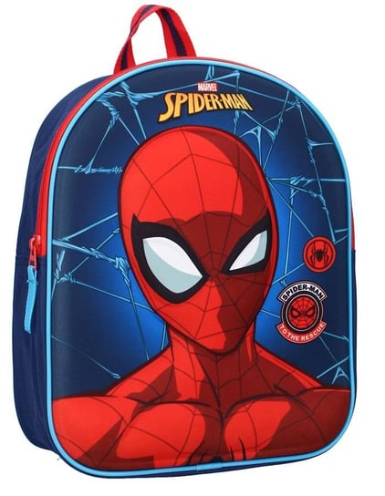 Plecak dla przedszkolaka dla chłopca niebieski Vadobag Spider-Man jednokomorowy Vadobag