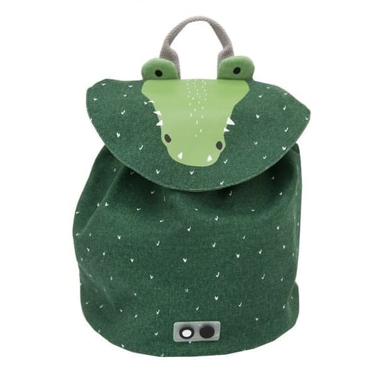 Plecak dla przedszkolaka dla chłopca zielony Trixie Baby krokodyl jednokomorowy Trixie Baby