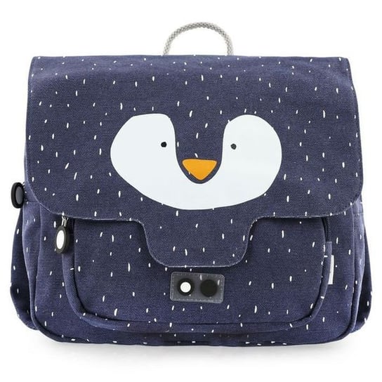 Plecak dla przedszkolaka dla dzieci granatowy Trixie Baby pingwin jednokomorowy Trixie Baby